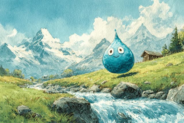 Themenbild zu Leseverständnis · Taras Reise des Wassers